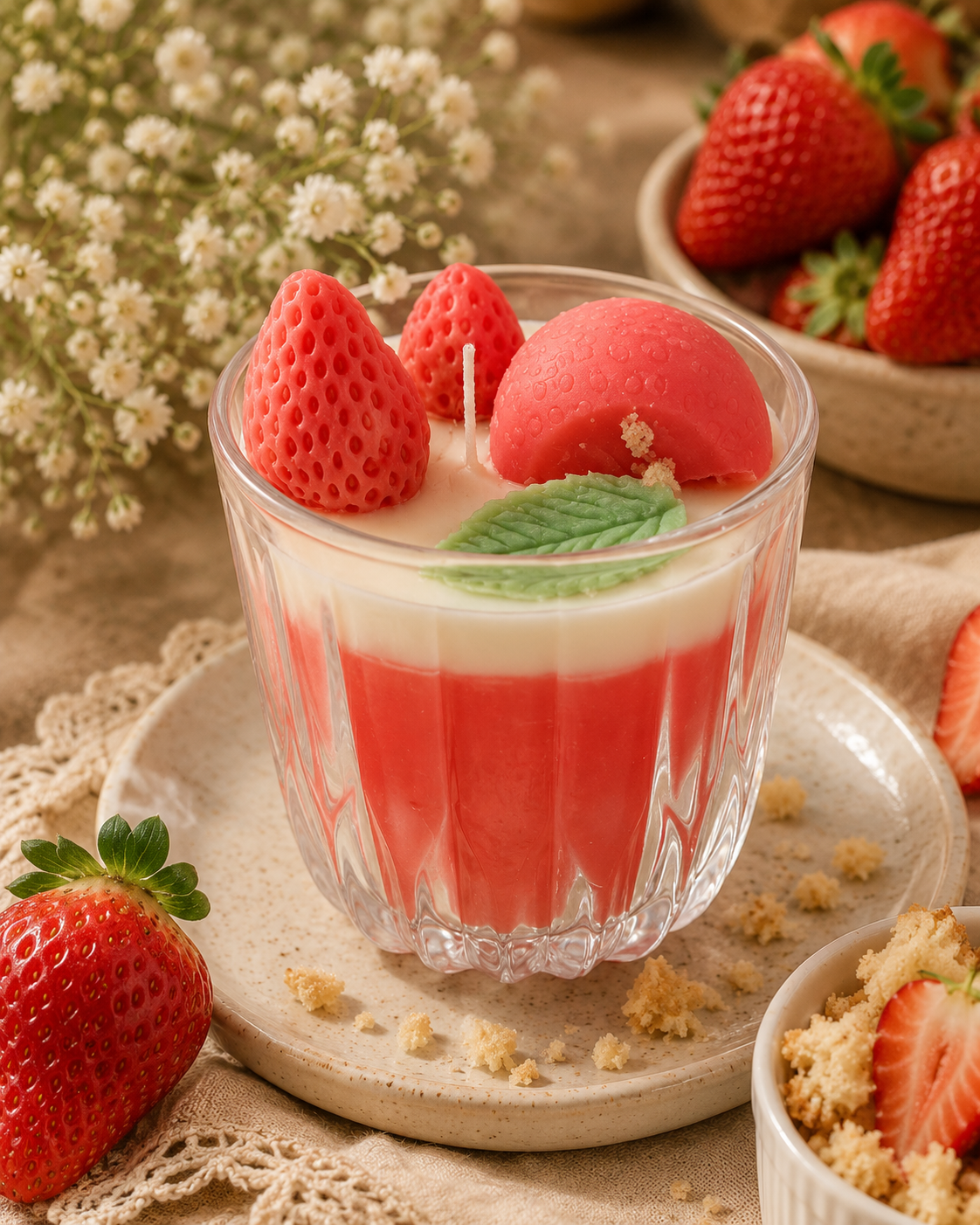 Shortcake aux fraises